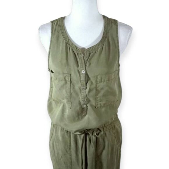 SANCTUARY HAZEL ARMY GREEN JUMPSUIT SZ.S EUC. - Picture 4 of 8